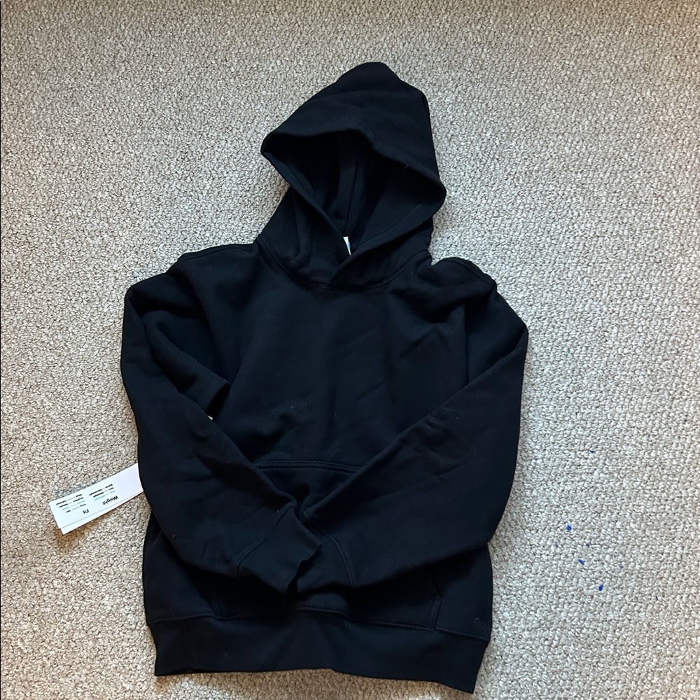 TNA Cozy Fleece Black Perfect Hoodie (Small)
